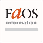 FAOS information logo