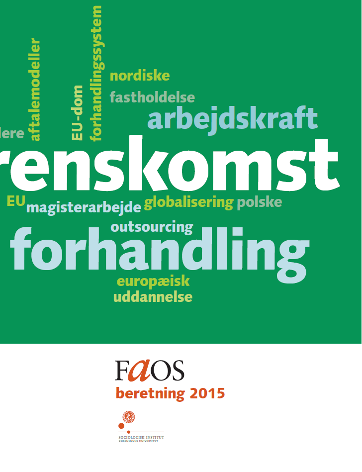 FAOS årsberetning 2015 forside
