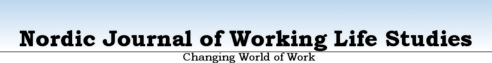 Nordic Journal of Working Life Studies - logo